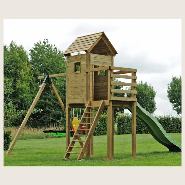 Portiques de jeux, balançoires pour enfants - Fabricant Belge à Burdinne