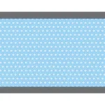 Couverture isothermique pour piscine - 400µ 4 bords cousus