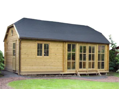 Chalet de plaisance élégant en bois